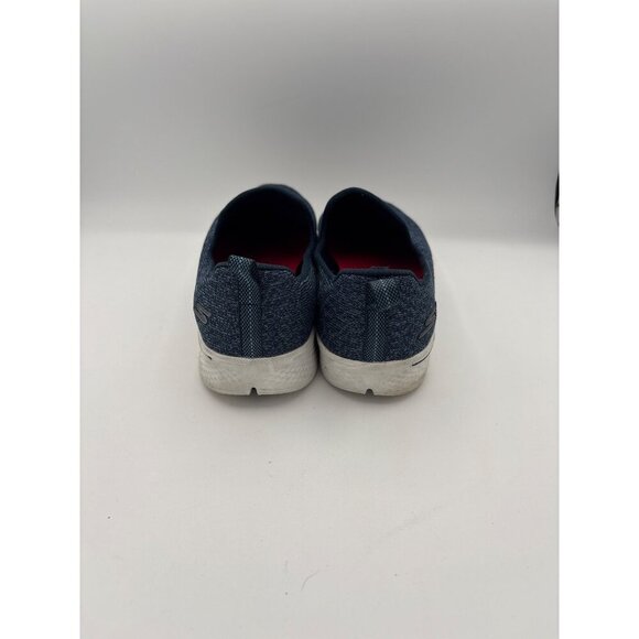 Skechers Womens Slip-On Walking Shoes Size 7.5 Navy - Picture 4 of 6